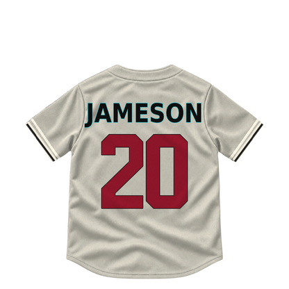 Arizona Diamondbacks jersey keychain — Drey Jameson #20. Exact saved player artwork preview.
