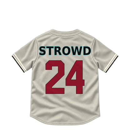 Arizona Diamondbacks jersey keychain — Kade Strowd #24. Exact saved player artwork preview.