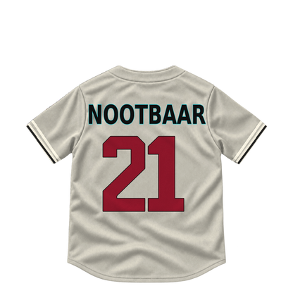 Arizona Diamondbacks jersey keychain — Lars Nootbaar #21. Exact saved player artwork preview.