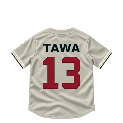 Arizona Diamondbacks jersey keychain — Tim Tawa #13. Exact saved player artwork preview.
