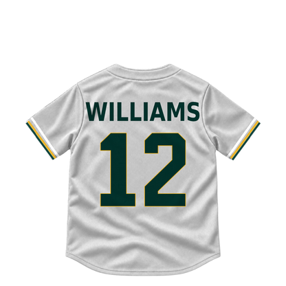 Athletics jersey keychain — Alika Williams #12. Exact saved player artwork preview.