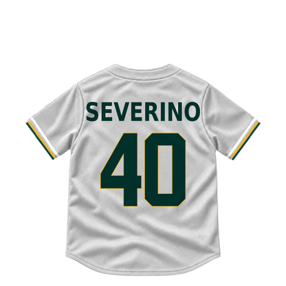 Athletics jersey keychain — Luis Severino #40. Exact saved player artwork preview.