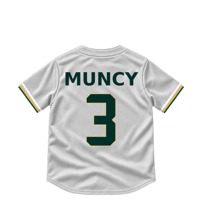 Athletics jersey keychain — Max Muncy #3. Exact saved player artwork preview.