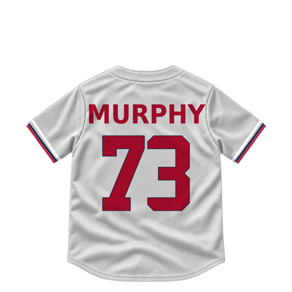 Atlanta Braves jersey keychain — Owen Murphy #73. Exact saved player artwork preview.