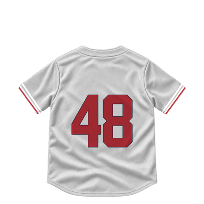 Boston Red Sox jersey keychain — Anthony Seigler #48. Exact saved player artwork preview.