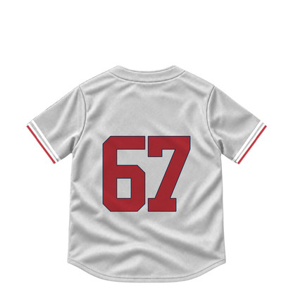 Boston Red Sox jersey keychain — Erik Miller #67. Exact saved player artwork preview.