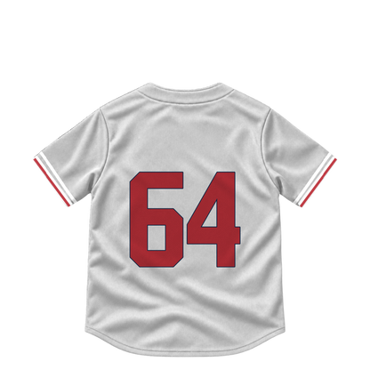 Boston Red Sox jersey keychain — Jake Bennett #64. Exact saved player artwork preview.