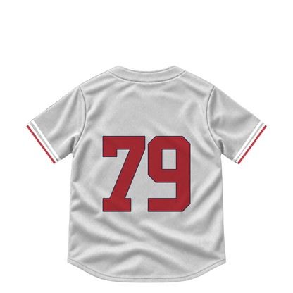 Boston Red Sox jersey keychain — Raymond Burgos #79. Exact saved player artwork preview.