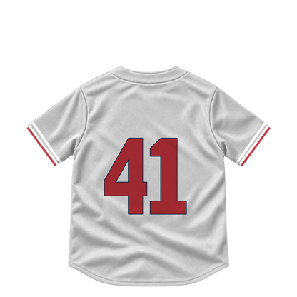 Boston Red Sox jersey keychain — Tyron Guerrero #41. Exact saved player artwork preview.