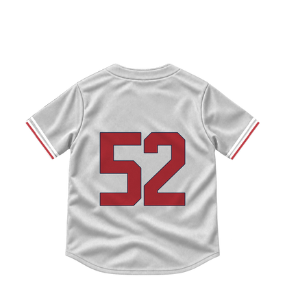 Boston Red Sox jersey keychain — Wilyer Abreu #52. Exact saved player artwork preview.