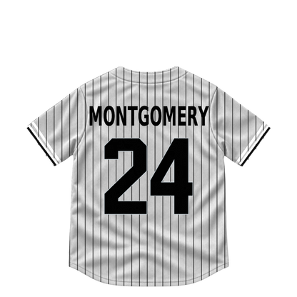 Chicago White Sox jersey keychain — Braden Montgomery #24. Exact saved player artwork preview.