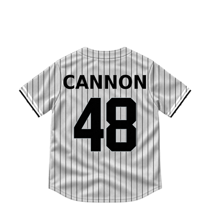 Chicago White Sox jersey keychain — Jonathan Cannon #48. Exact saved player artwork preview.