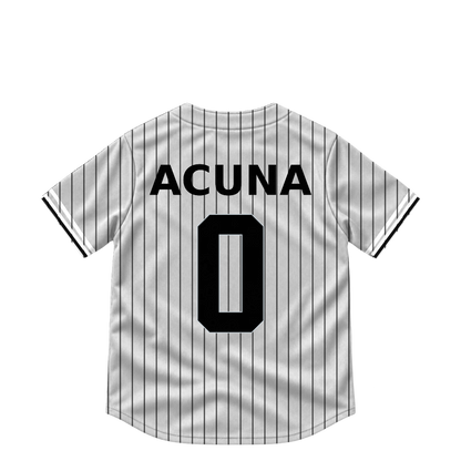 Chicago White Sox jersey keychain — Luisangel Acuna #0. Exact saved player artwork preview.
