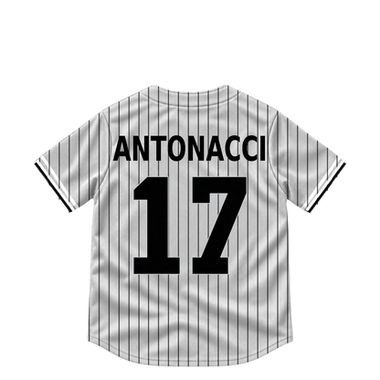 Chicago White Sox jersey keychain — Sam Antonacci #17. Exact saved player artwork preview.