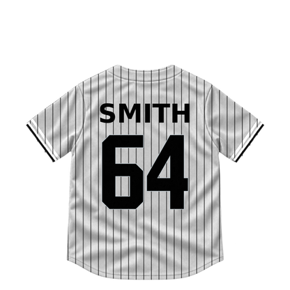 Chicago White Sox jersey keychain — Shane Smith #64. Exact saved player artwork preview.