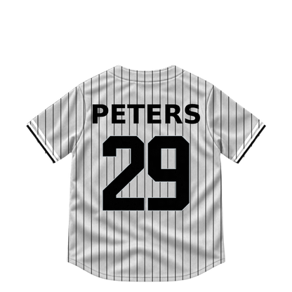 Chicago White Sox jersey keychain — Tristan Peters #29. Exact saved player artwork preview.