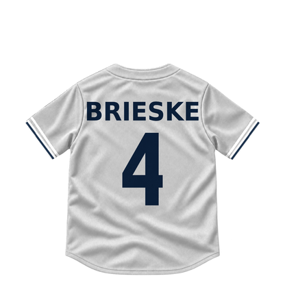 Detroit Tigers jersey keychain — Beau Brieske #4. Exact saved player artwork preview.