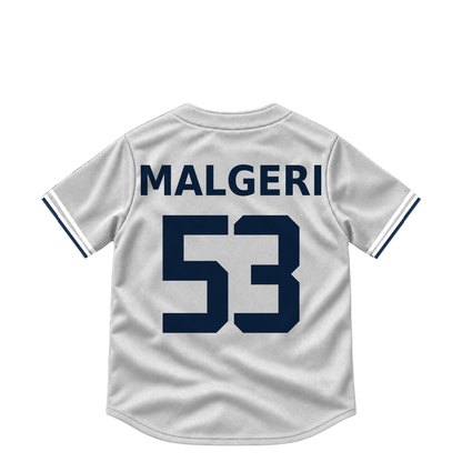 Detroit Tigers jersey keychain — Ben Malgeri #53. Exact saved player artwork preview.