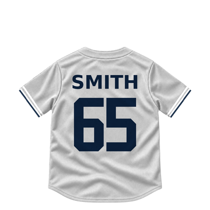 Detroit Tigers jersey keychain — Burch Smith #65. Exact saved player artwork preview.