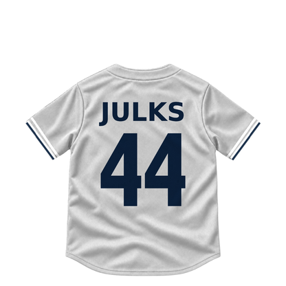 Detroit Tigers jersey keychain — Corey Julks #44. Exact saved player artwork preview.