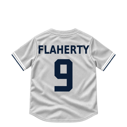 Detroit Tigers jersey keychain — Jack Flaherty #9. Exact saved player artwork preview.