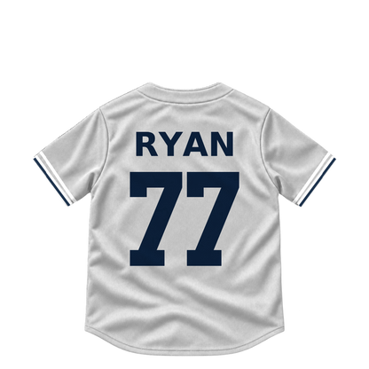 Detroit Tigers jersey keychain — River Ryan #77. Exact saved player artwork preview.