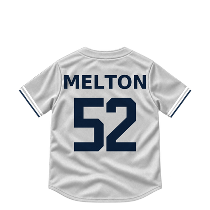 Detroit Tigers jersey keychain — Troy Melton #52. Exact saved player artwork preview.