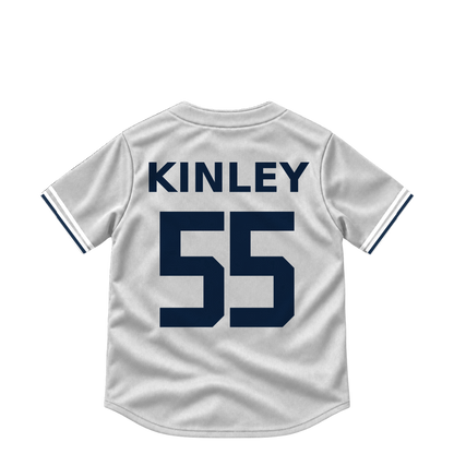 Detroit Tigers jersey keychain — Tyler Kinley #55. Exact saved player artwork preview.