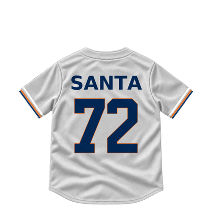 Houston Astros jersey keychain — Alimber Santa #72. Exact saved player artwork preview.
