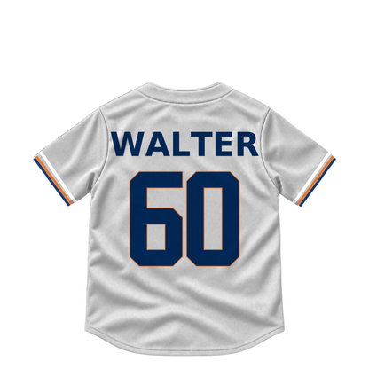 Houston Astros jersey keychain — Brandon Walter #60. Exact saved player artwork preview.