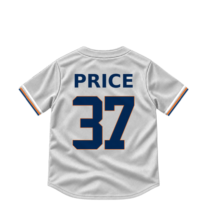 Houston Astros jersey keychain — Collin Price #37. Exact saved player artwork preview.