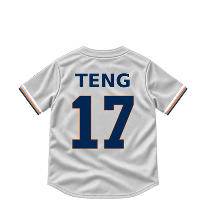 Houston Astros jersey keychain — Kai-Wei Teng #17. Exact saved player artwork preview.