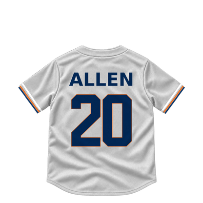 Houston Astros jersey keychain — Nick Allen #20. Exact saved player artwork preview.