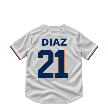 Houston Astros jersey keychain — Yainer Diaz #21. Exact saved player artwork preview.