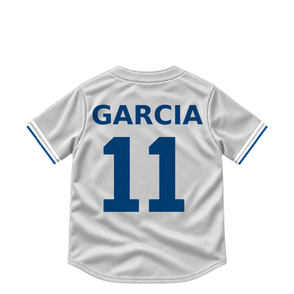 Kansas City Royals jersey keychain — Maikel Garcia #11. Exact saved player artwork preview.