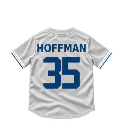 Kansas City Royals jersey keychain — Nolan Hoffman #35. Exact saved player artwork preview.