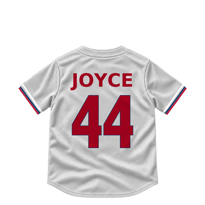 Los Angeles Angels jersey keychain — Ben Joyce #44. Exact saved player artwork preview.