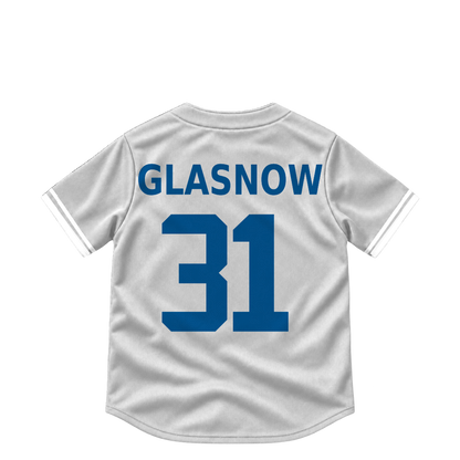 Los Angeles Dodgers jersey keychain — Tyler Glasnow #31. Exact saved player artwork preview.
