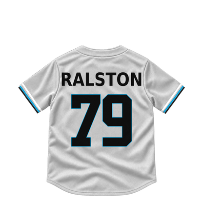 Miami Marlins jersey keychain — Jack Ralston #79. Exact saved player artwork preview.