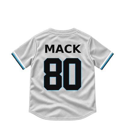 Miami Marlins jersey keychain — Joe Mack #80. Exact saved player artwork preview.