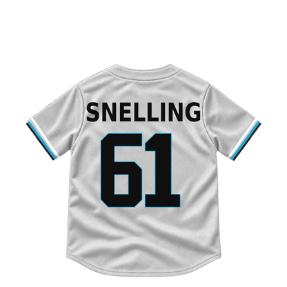 Miami Marlins jersey keychain — Robby Snelling #61. Exact saved player artwork preview.