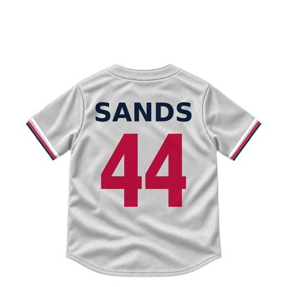 Minnesota Twins jersey keychain — Cole Sands #44. Exact saved player artwork preview.