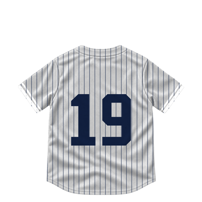 New York Yankees jersey keychain — Ryan McMahon #19. Exact saved player artwork preview.