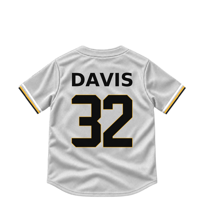Pittsburgh Pirates jersey keychain — Henry Davis #32. Exact saved player artwork preview.