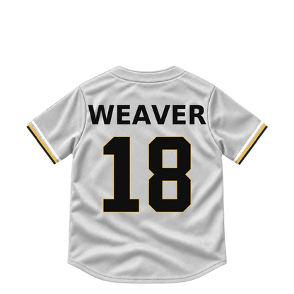 Pittsburgh Pirates jersey keychain — Luke Weaver #18. Exact saved player artwork preview.