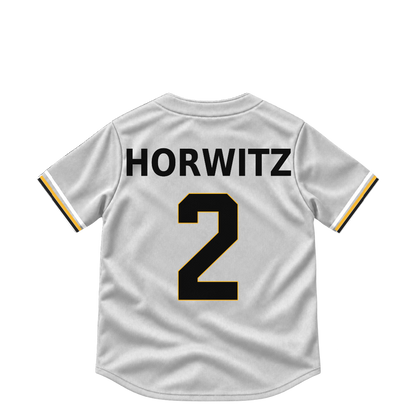 Pittsburgh Pirates jersey keychain — Spencer Horwitz #2. Exact saved player artwork preview.
