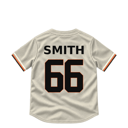 San Francisco Giants jersey keychain — Dylan Smith #66. Exact saved player artwork preview.