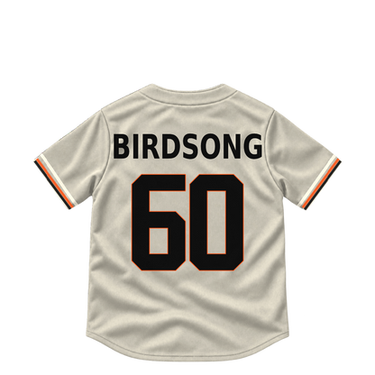 San Francisco Giants jersey keychain — Hayden Birdsong #60. Exact saved player artwork preview.