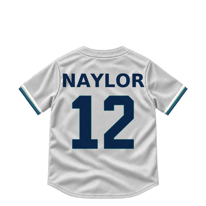Seattle Mariners jersey keychain — Josh Naylor #12. Exact saved player artwork preview.