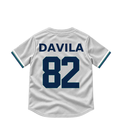 Seattle Mariners jersey keychain — Nick Davila #82. Exact saved player artwork preview.